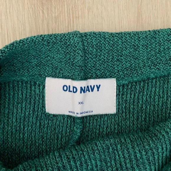 Old Navy Textured Plush Knit Funnel Neck Sweater - Picture 2 of 5